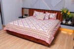 diamond print Cotton Bedsheet Set - Image 2