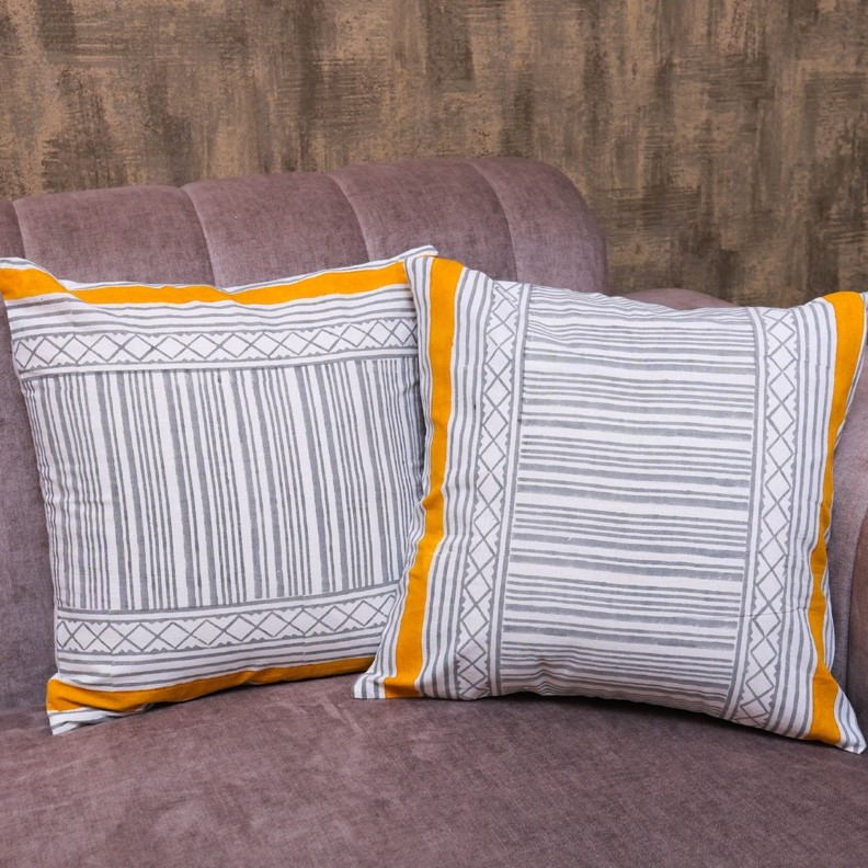 147a Urban Chic Cotton Cushion Covers - Image 1