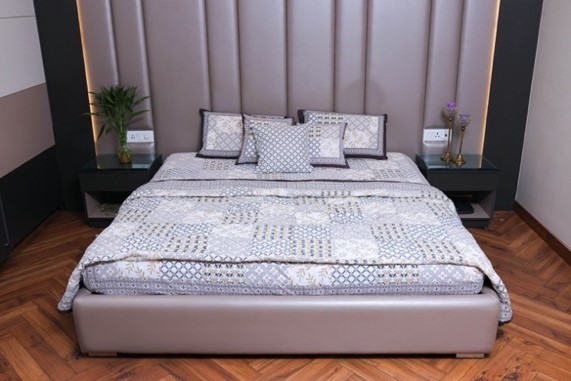 291 Geometric Harmony Quilt - Image 1