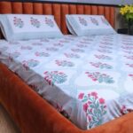 Blossom Trellis Cotton Bedsheet Set - Image 3