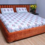 Blossom Trellis Cotton Bedsheet Set - Image 5