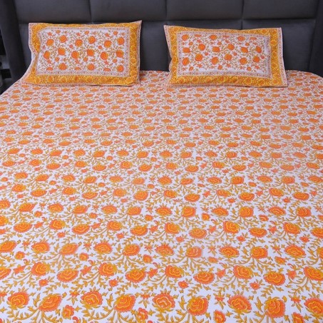 401 Floral Bloom Bedsheet - Image 1