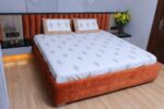 Elegant Amber Cotton Bed Cover Set - Image 3