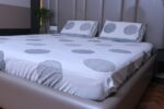 Monochrome Charm Cotton Bedsheet Set - Image 4