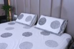Monochrome Charm Cotton Bedsheet Set - Image 5