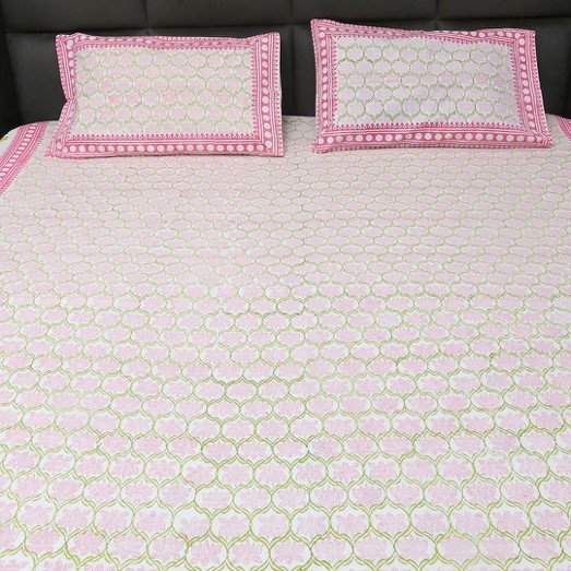 511 Lotus Harmony Bedsheet - Image 1