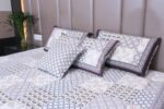 Geometric Harmony Cotton Bedsheet Set - Image 3