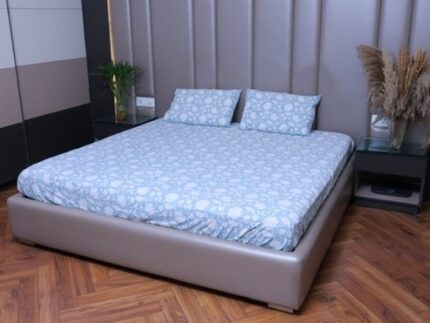 Misty Bloom Cotton Bedsheet Set