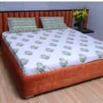 Green Serenity Cotton Bedsheet Set - Image 3