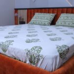 Green Serenity Cotton Bedsheet Set - Image 5