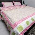 Lotus Harmony Reversible Quilt - Image 3