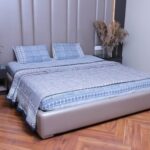 Indigo Charm Mulmul Cotton Quilt - Image 2