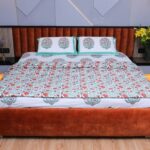 Floral Symphony Cotton Quilt