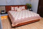 Vintage Bloom Cotton Bedsheet Set - Image 4