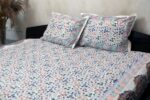 Colorful Floral Cotton Bedsheet Set