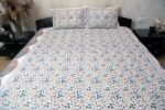 Colorful Floral Cotton Bedsheet Set - Image 6