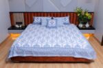 vintage bloom Cotton Bedsheet Set