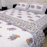 Multicolour Elephant Quilt