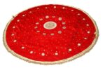Velvet Festive Thali Cover - Image 3