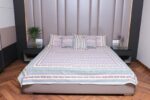 Pastel Waves Cotton Bedsheet Set